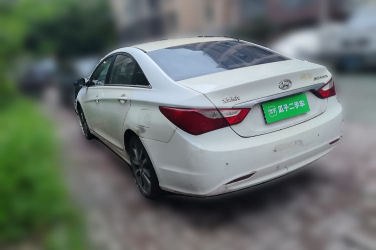 Used Hyundai Sonata 2011 2.0L Automatic Leading Edition Rear Left 45 Deg