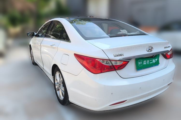 Used Hyundai Sonata 2011 2.0L Automatic Leading Edition Rear Left 45 Deg