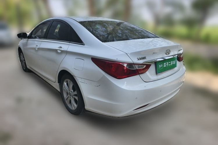 Used Hyundai Sonata 2011 2.0L Automatic Leading Edition Rear Left 45 Deg
