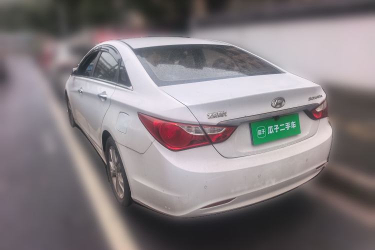 Used Hyundai Sonata 2011 2.0L Automatic Leading Edition Rear Left 45 Deg