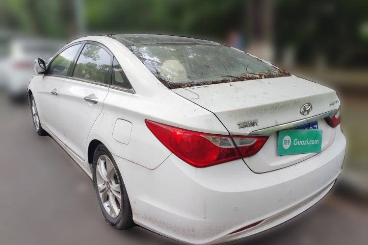 Used Hyundai Sonata 2011 2.0L Automatic Luxury Edition Rear Left 45 Deg