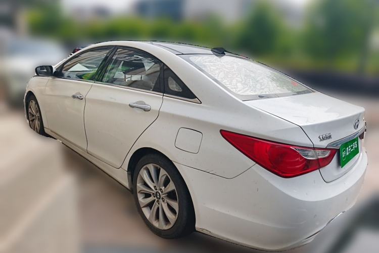 Used Hyundai Sonata 2011 2.0L Automatic Prestige Edition Rear Left 45 Deg
