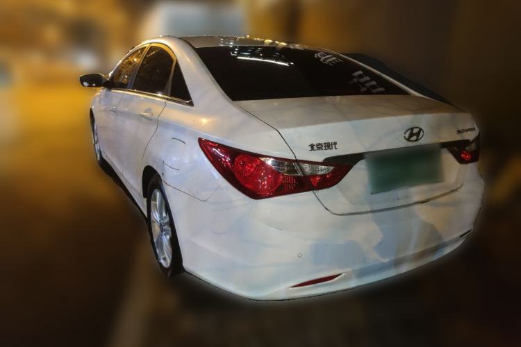 Used Hyundai Sonata 2011 2.0L Automatic Leading Edition Rear Left 45 Deg