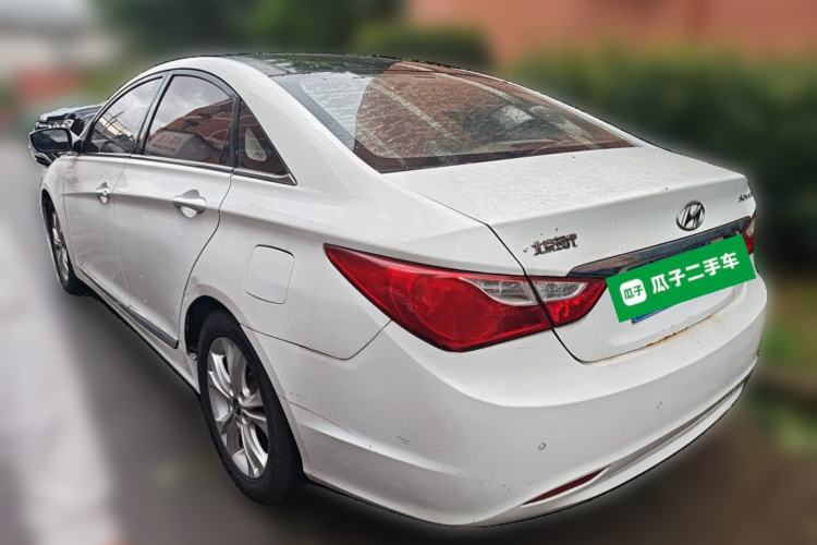 Used Hyundai Sonata 2011 2.0L Automatic Leading Edition Rear Left 45 Deg