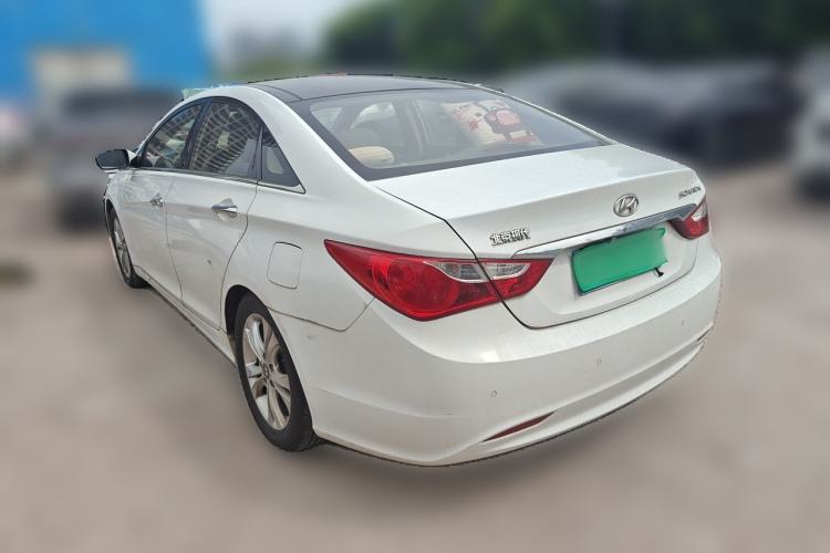 Used Hyundai Sonata 2011 2.0L Automatic Luxury Edition Rear Left 45 Deg