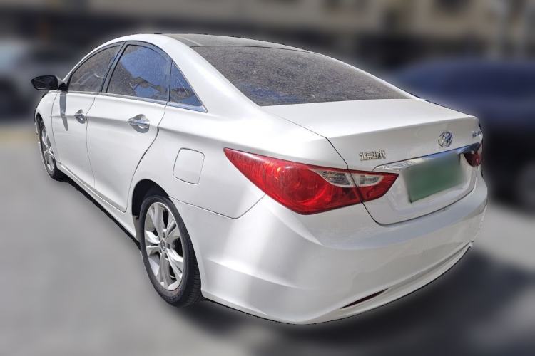 Used Hyundai Sonata 2011 2.0L Automatic Luxury Edition Rear Left 45 Deg