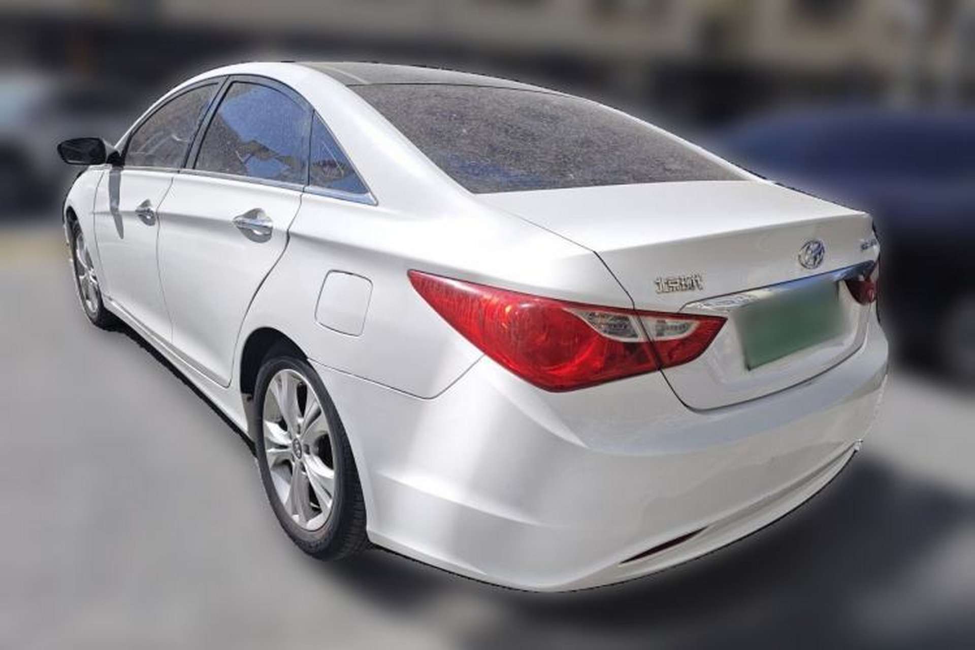Used Hyundai Sonata 2011 2.0L Automatic Luxury Edition Rear Left 45 Deg