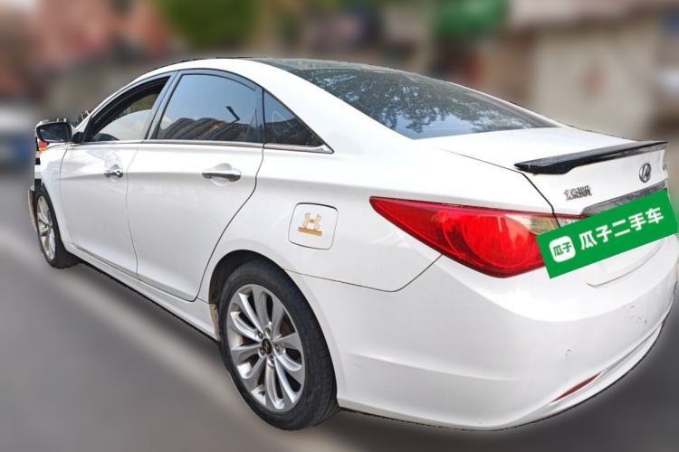 Used Hyundai Sonata 2011 2.0L Automatic Prestige Edition Rear Left 45 Deg