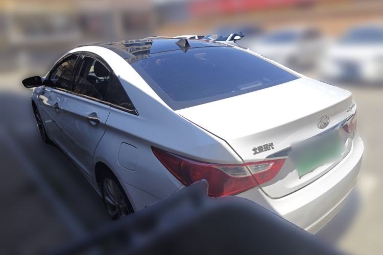 Used Hyundai Sonata 2011 2.0L Automatic Prestige Edition Rear Left 45 Deg