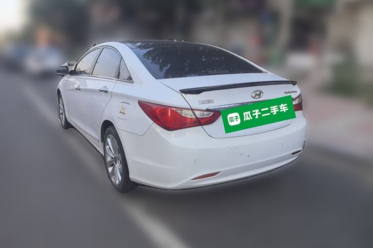 Used Hyundai Sonata 2011 2.0L Automatic Prestige Edition Rear Left 45 Deg