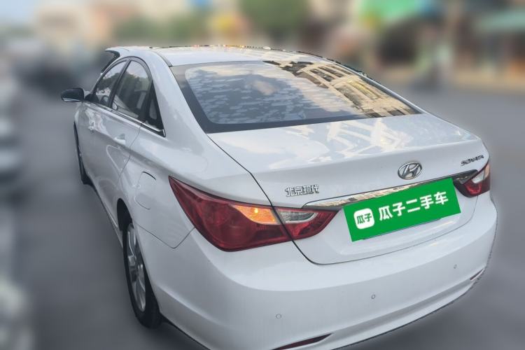 Used Hyundai Sonata 2011 2.0L Automatic Leading Edition Rear Left 45 Deg