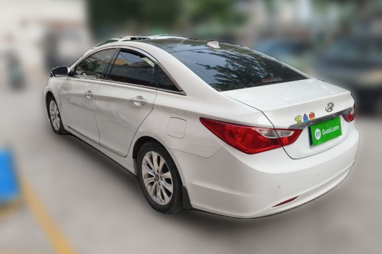 Used Hyundai Sonata 2011 2.0L Automatic Luxury Edition Rear Left 45 Deg