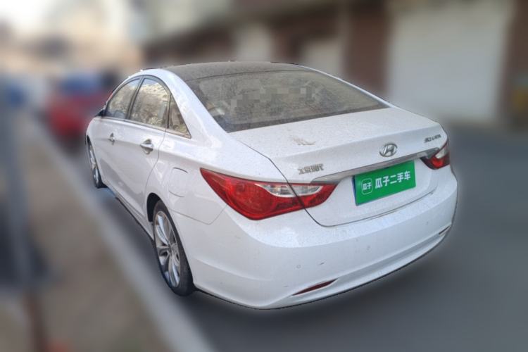 Used Hyundai Sonata 2011 2.0L Automatic Supreme Edition Rear Left 45 Deg