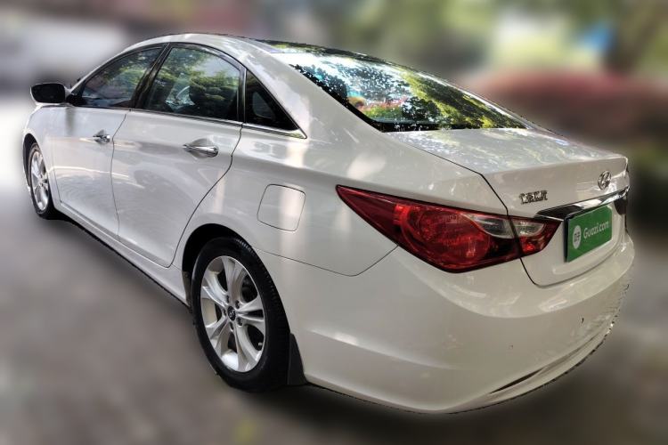 Used Hyundai Sonata 2011 2.0L Automatic Luxury Edition Rear Left 45 Deg
