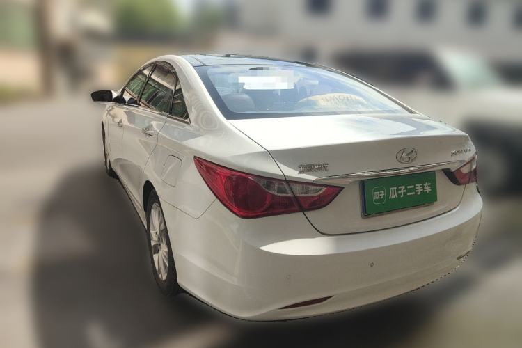 Used Hyundai Sonata 2011 2.0L Automatic Luxury Edition Rear Left 45 Deg