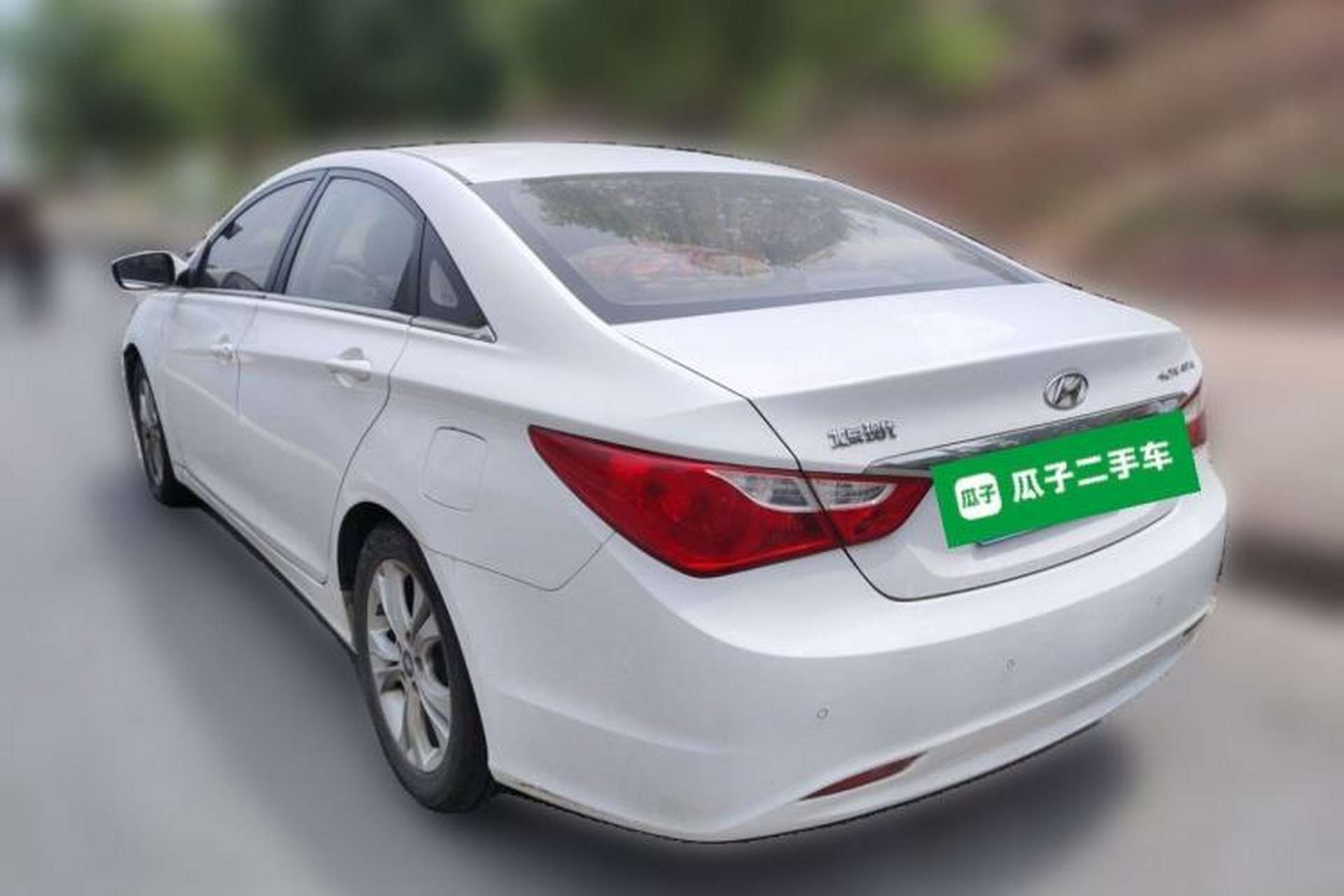 Used Hyundai Sonata 2011 2.0L Automatic Leading Edition Rear Left 45 Deg