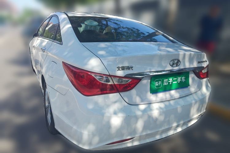 Used Hyundai Sonata 2011 2.0L Automatic Prestige Edition Rear Left 45 Deg