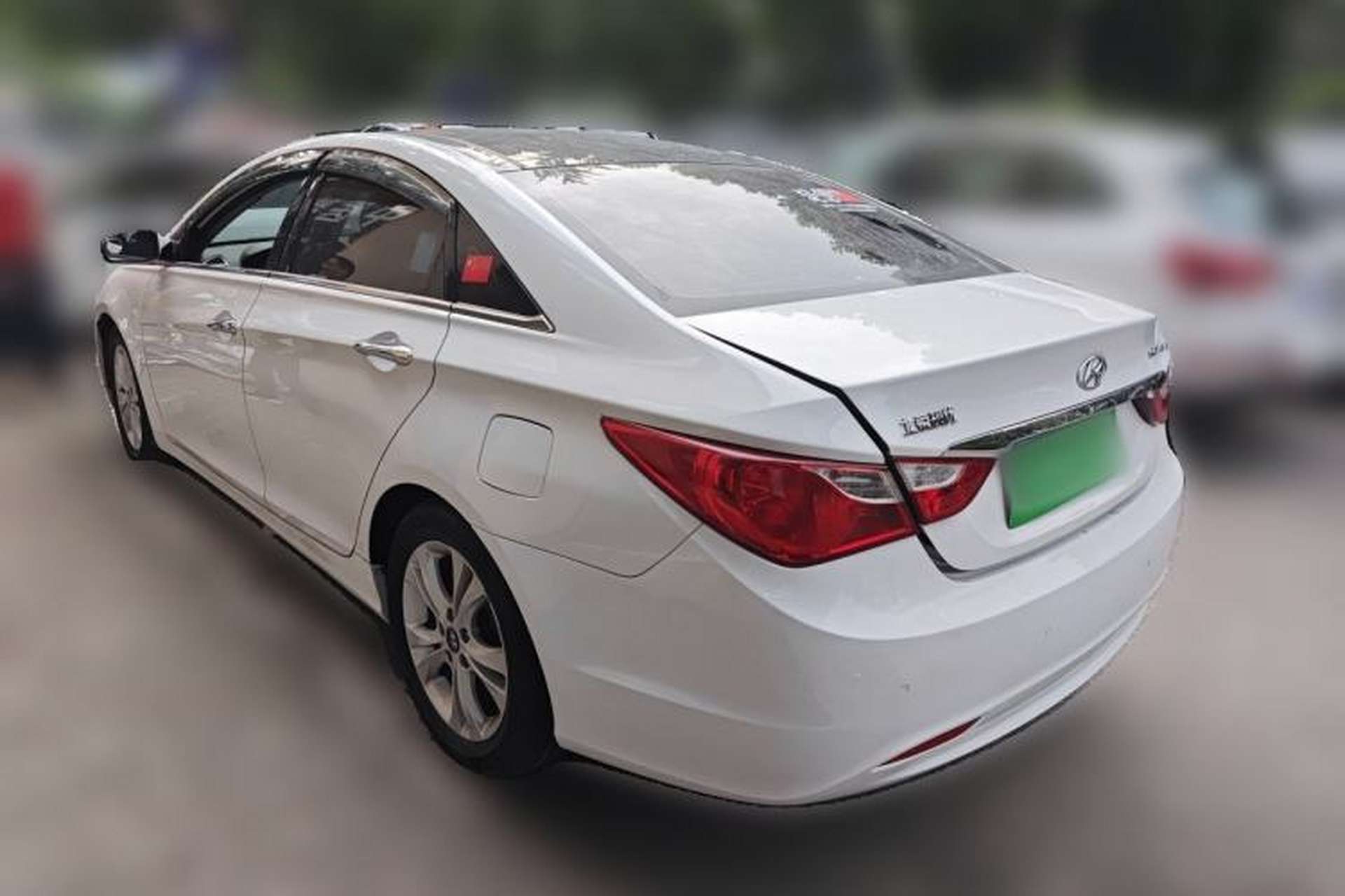 Used Hyundai Sonata 2011 2.0L Automatic Luxury Edition Rear Left 45 Deg