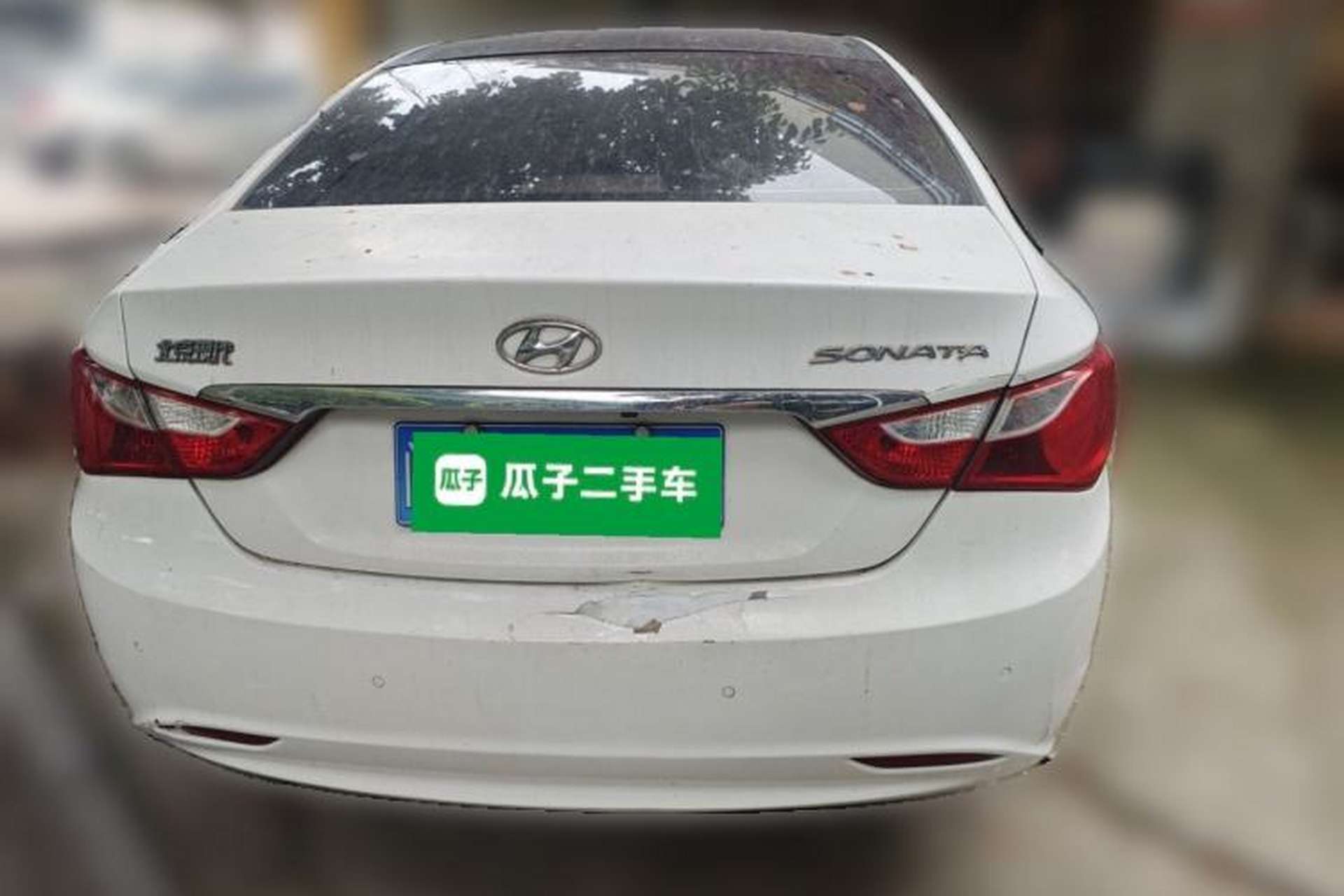 Used Hyundai Sonata 2011 2.0L Automatic Luxury Edition Rear