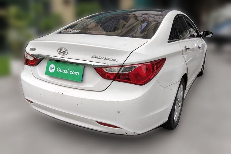 Used Hyundai Sonata 2011 2.0L Automatic Prestige Edition Rear Right 45 Deg