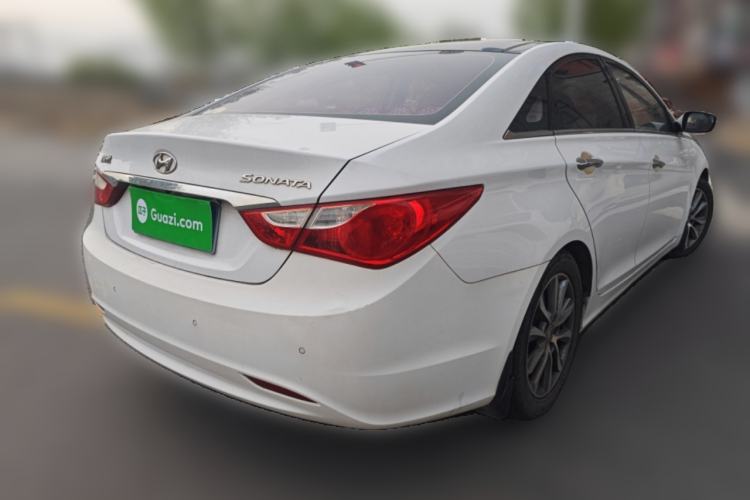 Used Hyundai Sonata 2011 2.0L Automatic Prestige Edition Rear Right 45 Deg