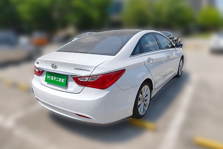 Used Hyundai Sonata 2011 2.0L Automatic Prestige Edition Rear Right 45 Deg