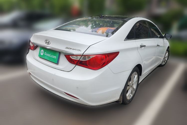 Used Hyundai Sonata 2011 2.0L Automatic Luxury Edition Rear Right 45 Deg