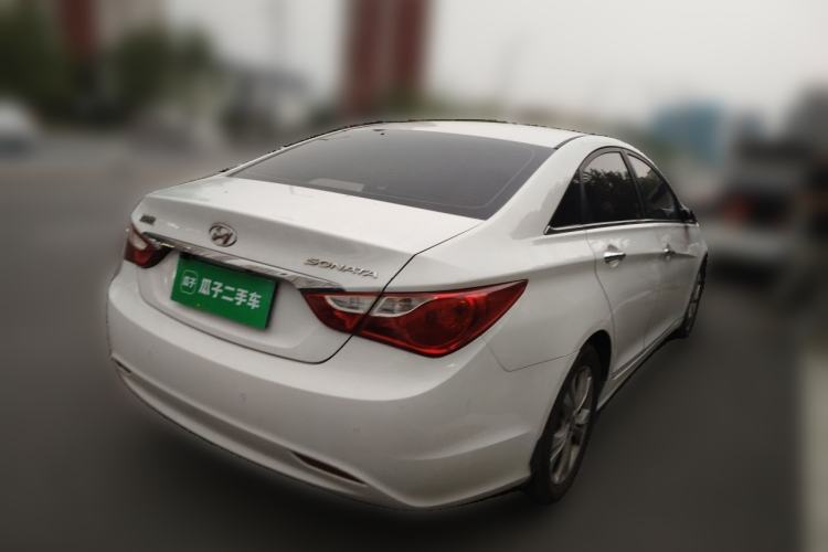 Used Hyundai Sonata 2011 2.0L Automatic Luxury Edition Rear Right 45 Deg