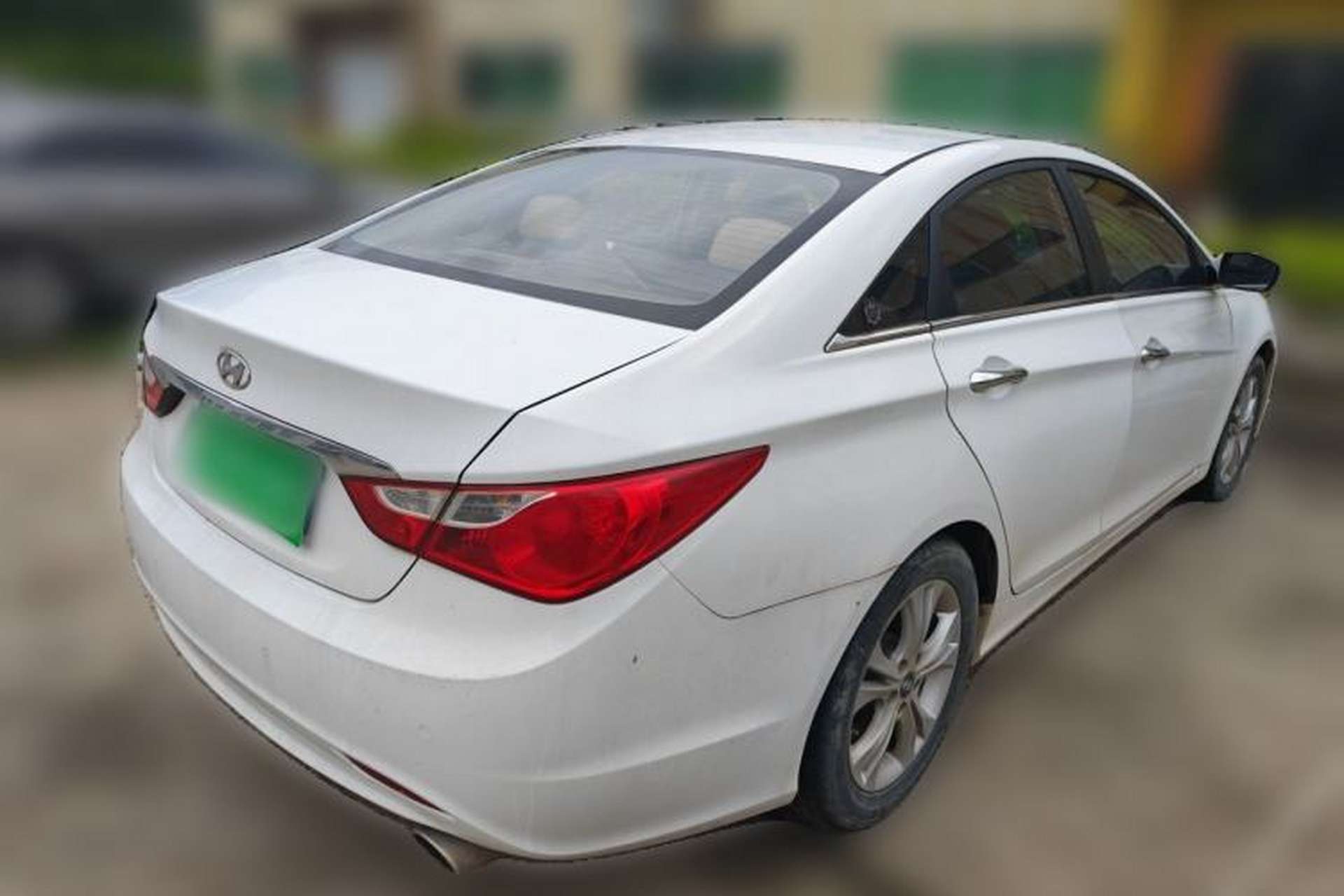 Used Hyundai Sonata 2011 2.0L Automatic Luxury Edition Rear Right 45 Deg