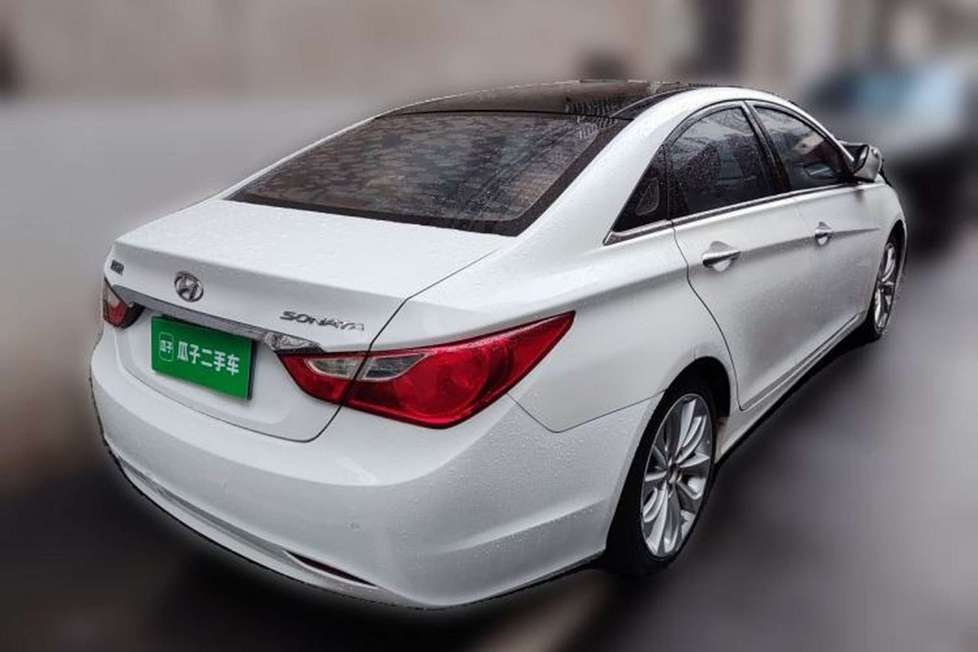 Used Hyundai Sonata 2011 2.0L Automatic Top-Grade Version Rear Right 45 Deg