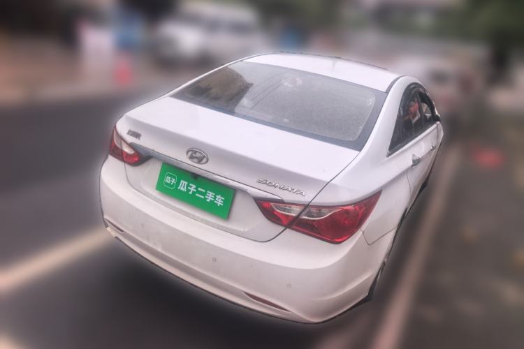 Used Hyundai Sonata 2011 2.0L Automatic Leading Edition Rear Right 45 Deg