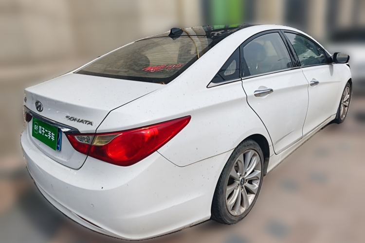 Used Hyundai Sonata 2011 2.0L Automatic Prestige Edition Rear Right 45 Deg