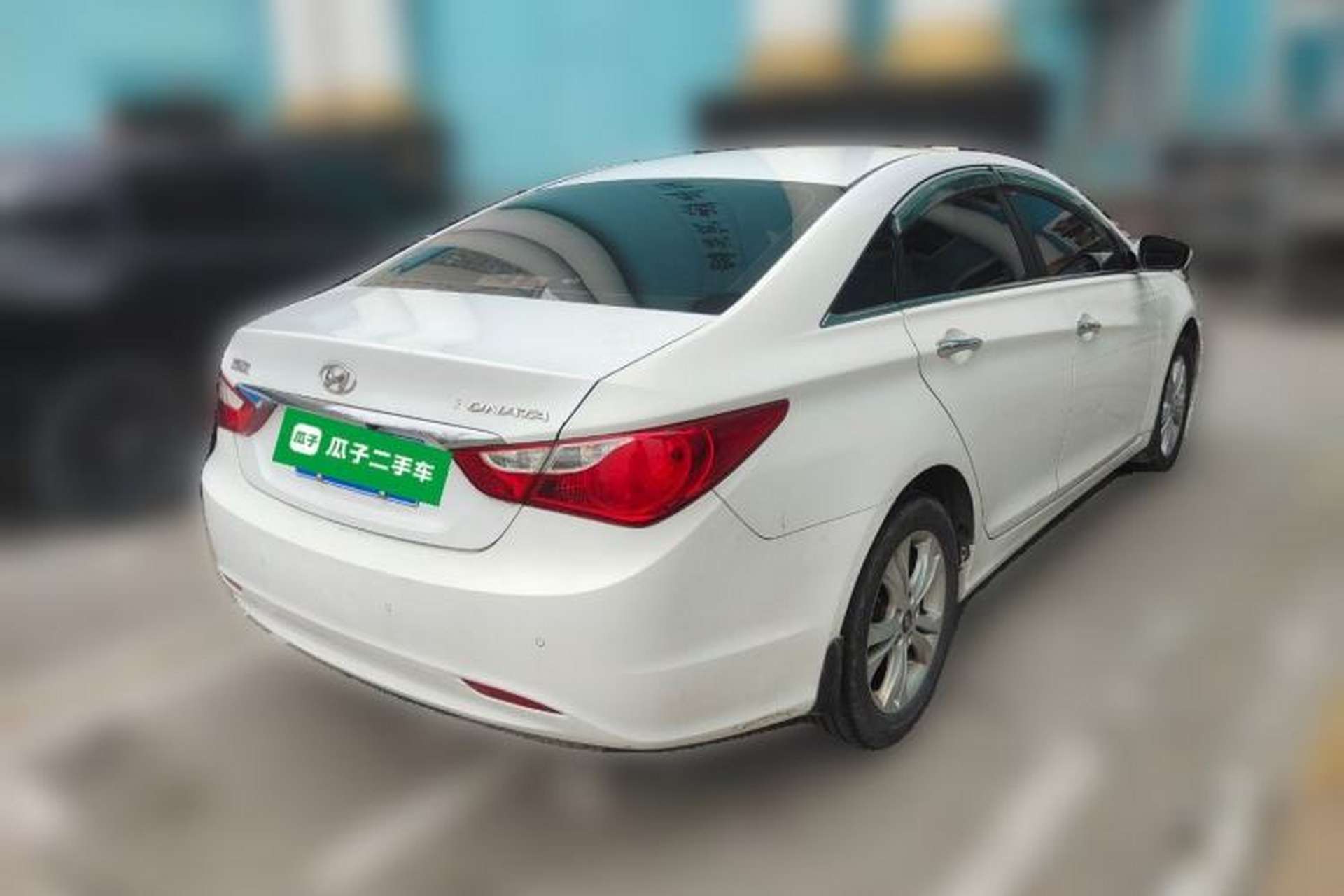 Used Hyundai Sonata 2011 2.0L Automatic Luxury Edition Rear Right 45 Deg