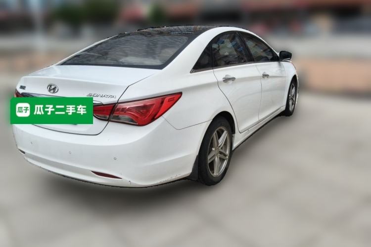 Used Hyundai Sonata 2011 2.0L Automatic Luxury Edition Rear Right 45 Deg