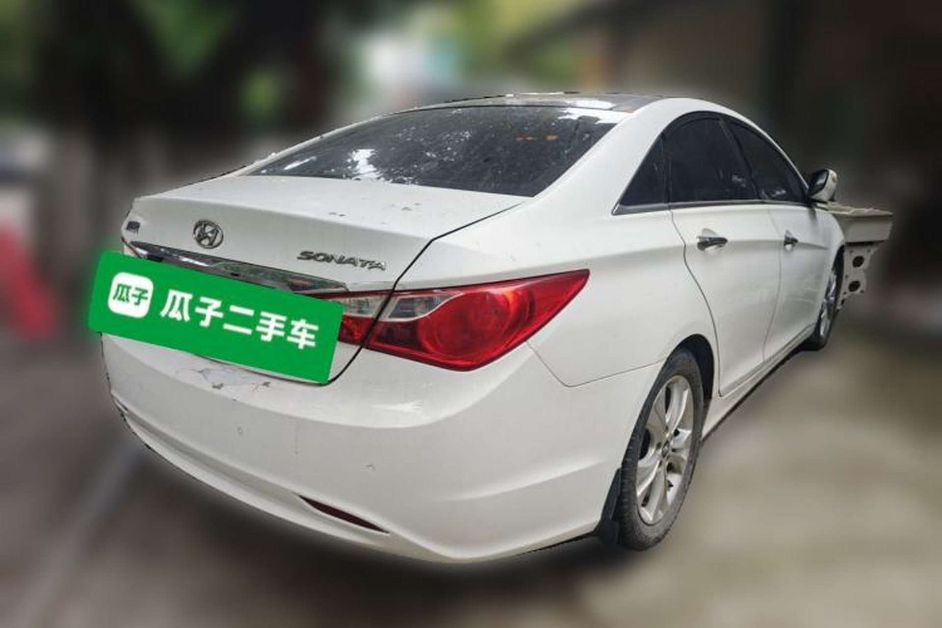 Used Hyundai Sonata 2011 2.0L Automatic Luxury Edition Rear Right 45 Deg
