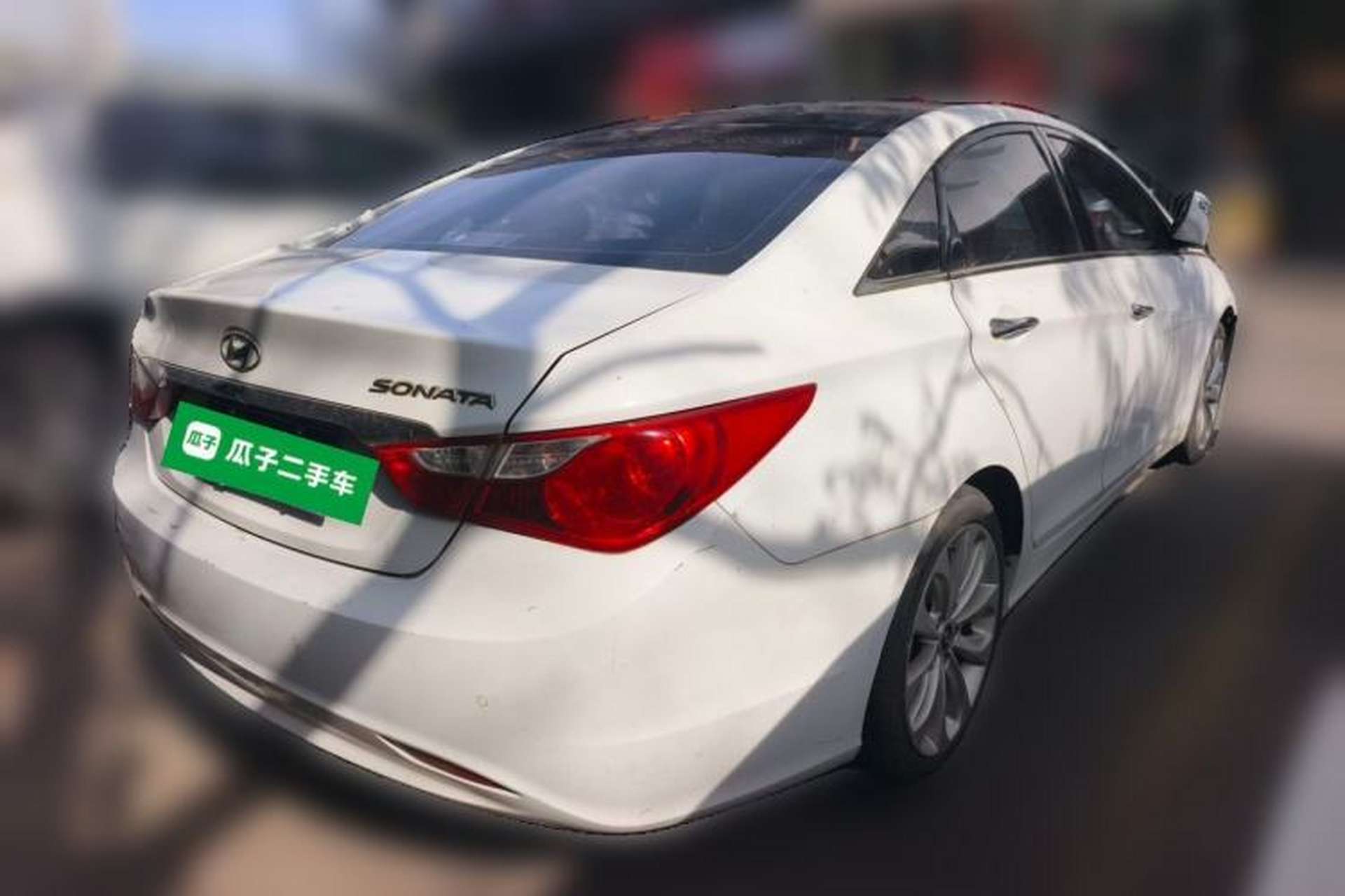 Used Hyundai Sonata 2011 2.0L Automatic Luxury Edition Rear Right 45 Deg