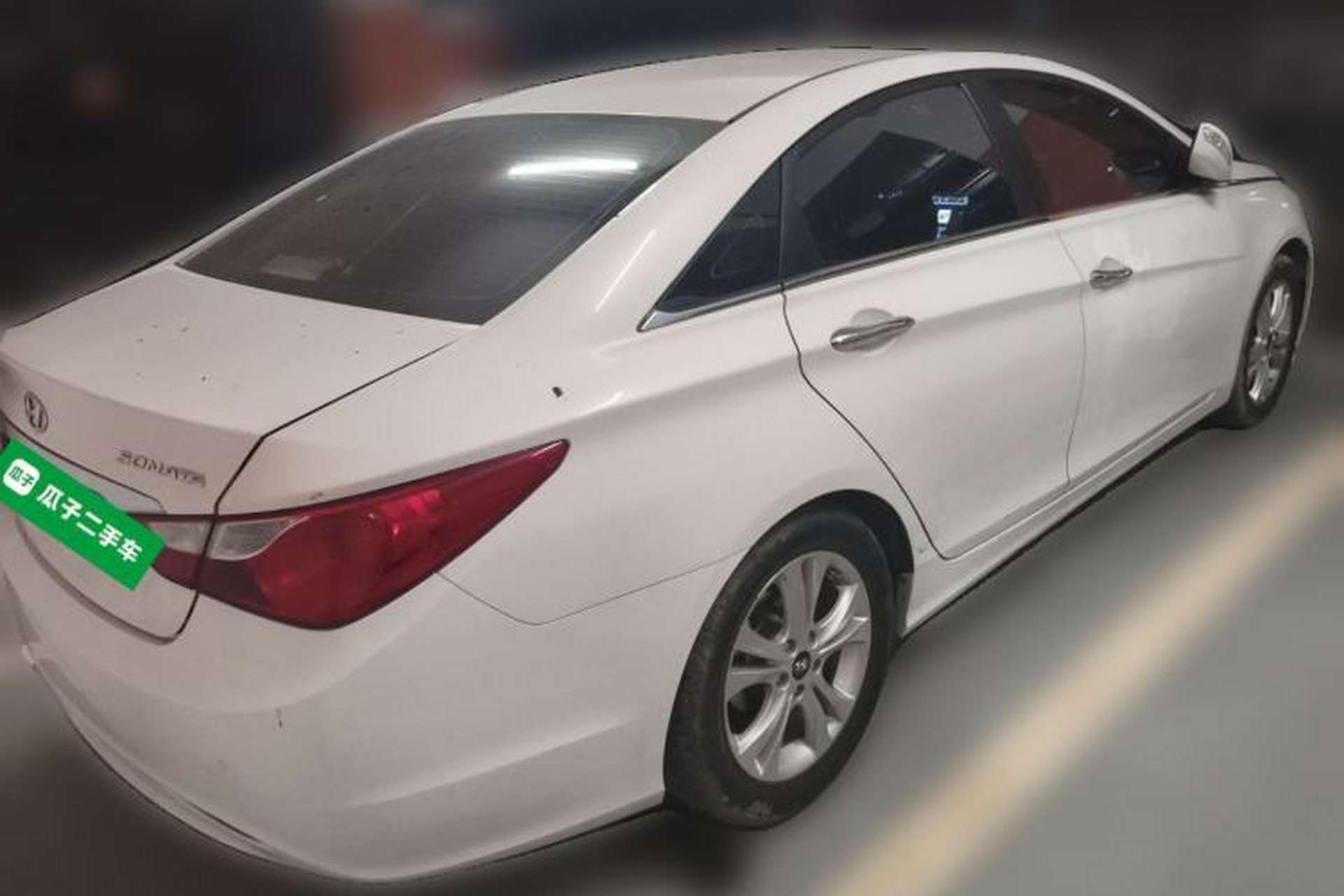Used Hyundai Sonata 2011 2.0L Automatic Luxury Edition Rear Right 45 Deg