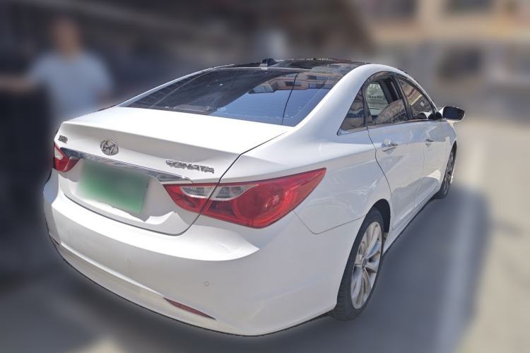 Used Hyundai Sonata 2011 2.0L Automatic Prestige Edition Rear Right 45 Deg