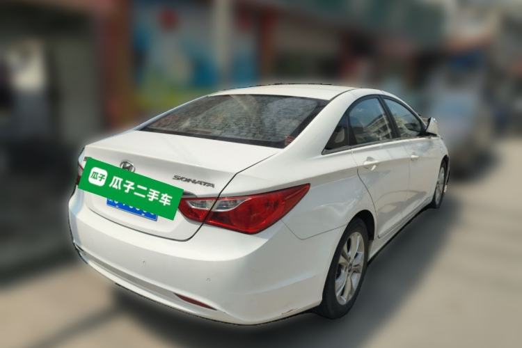 Used Hyundai Sonata 2011 2.0L Automatic Leading Edition Rear Right 45 Deg