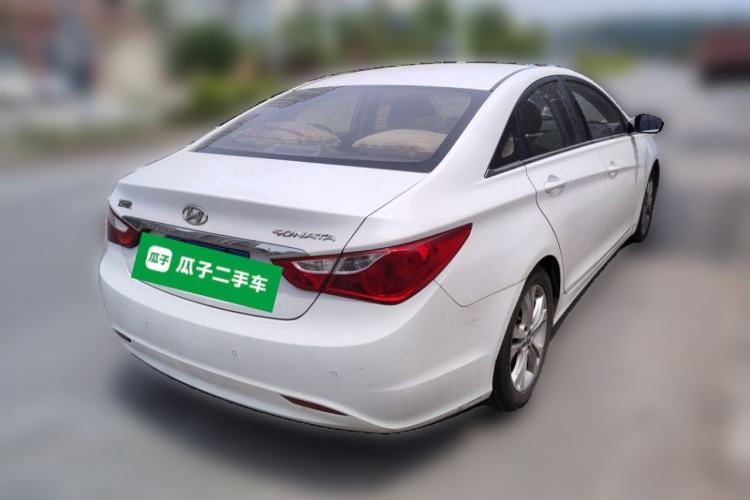 Used Hyundai Sonata 2011 2.0L Automatic Leading Edition Rear Right 45 Deg