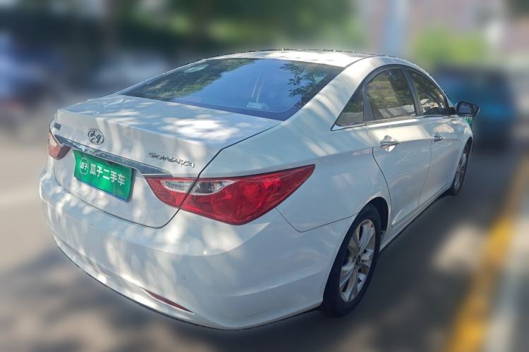 Used Hyundai Sonata 2011 2.0L Automatic Prestige Edition Rear Right 45 Deg