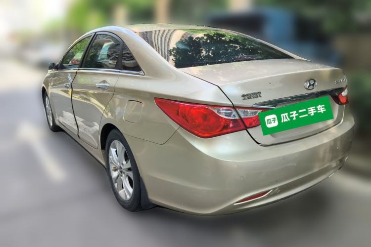 Used Hyundai Sonata 2011 2.0L Automatic Luxury Edition Rear Left 45 Deg