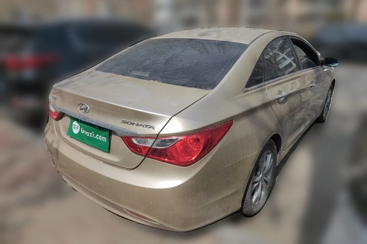 Used Hyundai Sonata 2011 2.0L Automatic Luxury Edition Rear Right 45 Deg