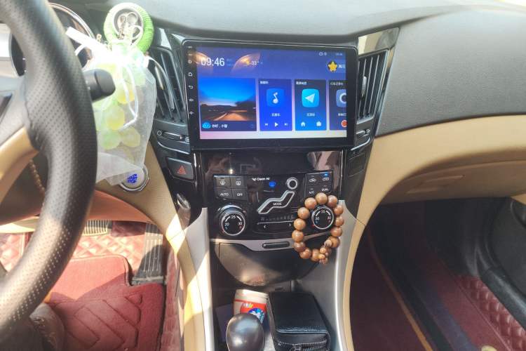 Used Hyundai Sonata 2013 2.0L Automatic Prestige Edition Audio And AC Panel