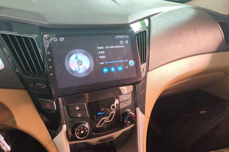 Used Hyundai Sonata 2013 2.0L Automatic Fashion Edition Audio And AC Panel