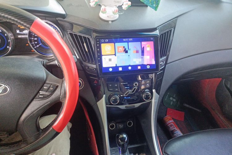 Used Hyundai Sonata 2013 2.0L Automatic Prestige Edition Audio And AC Panel