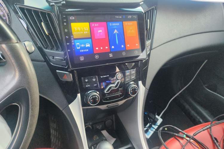 Used Hyundai Sonata 2013 2.0L Automatic Leading Edition Audio And AC Panel