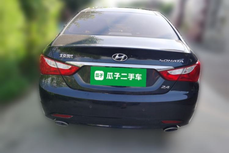 Used Hyundai Sonata 2013 2.4L Automatic Leading Edition China IV Standard Rear