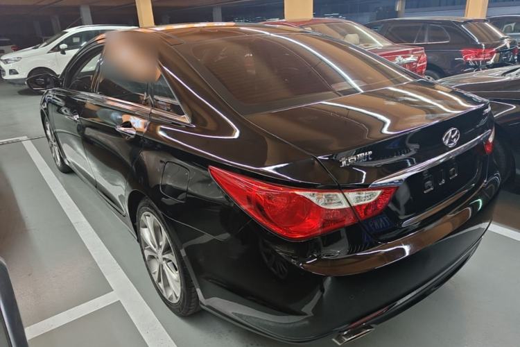 Used Hyundai Sonata 2013 2.4L Automatic Luxury Version China IV Standard Rear Left 45 Deg