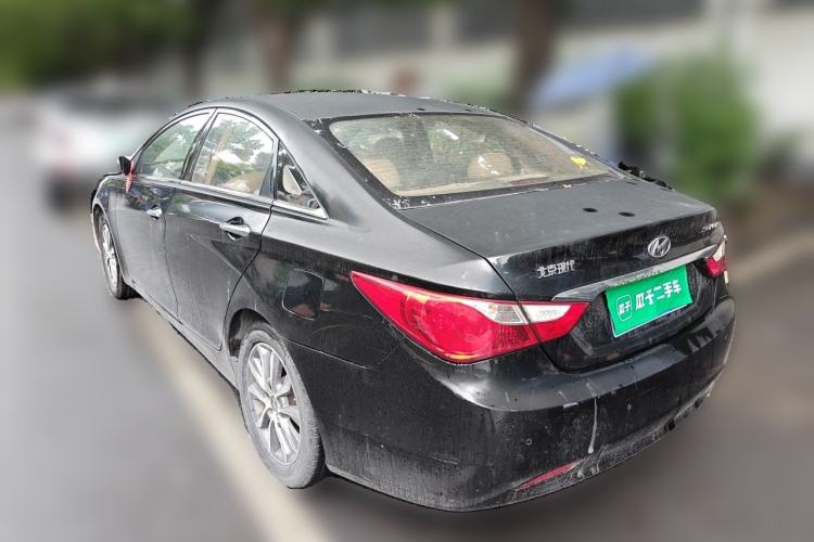 Used Hyundai Sonata 2013 2.0L Automatic Luxury Edition Rear Left 45 Deg